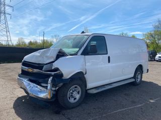 2022 Chevrolet Express Cargo RWD 2500 Regular Wheelbase WT - Exterior Front Left Corner Image